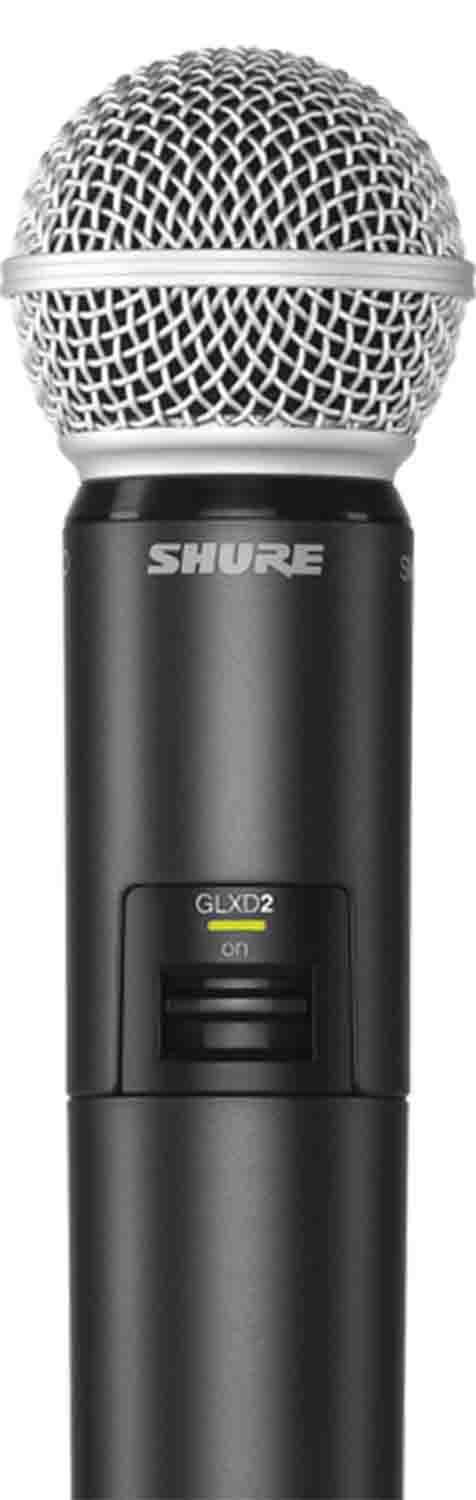 B-Stock: Shure GLXD2/SM58-Z2 Digital Handheld Wireless Microphone Transmitter with SM58 Capsule