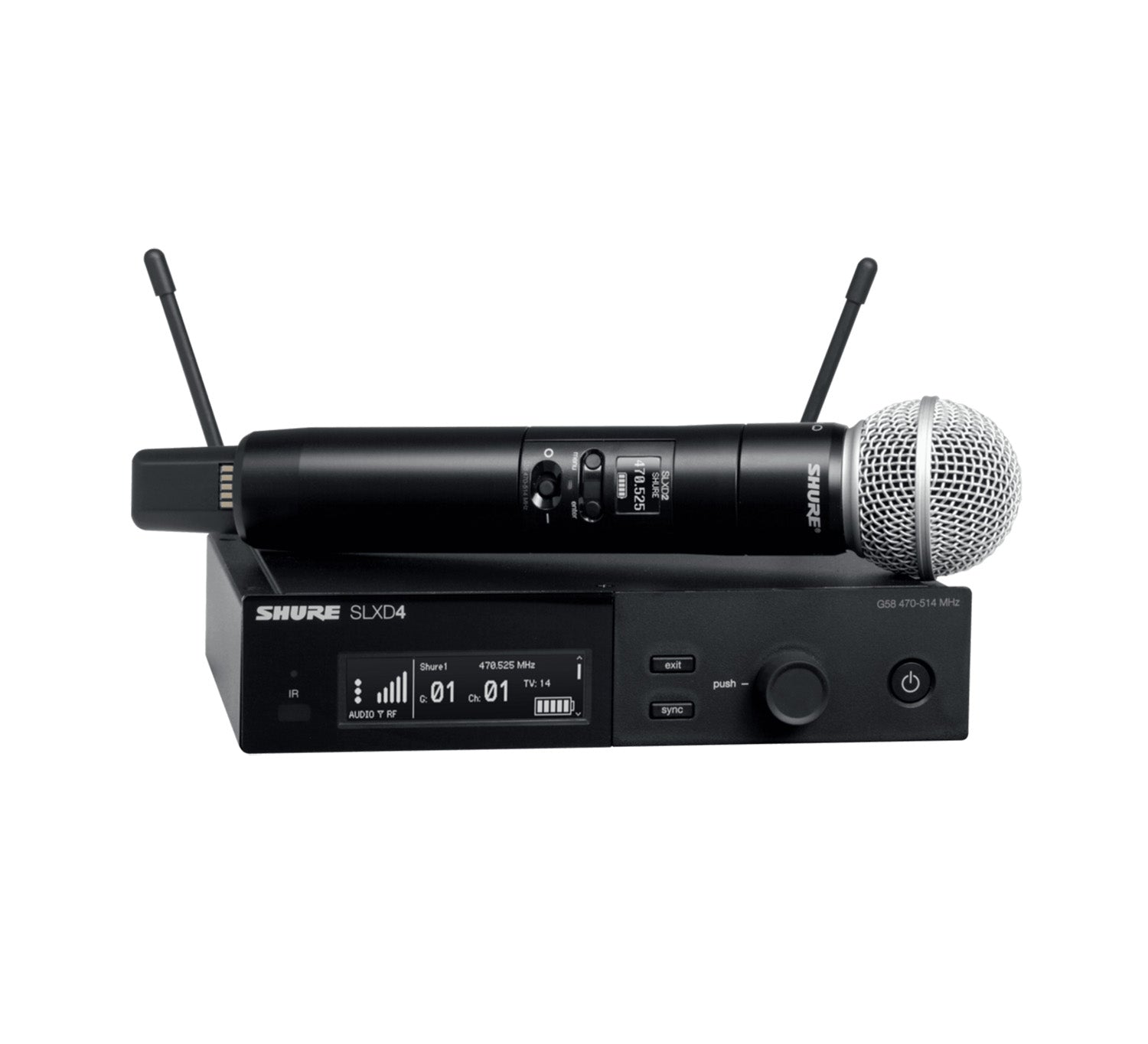 Shure SLXD24/SM58 Wireless System With SM58 Handheld Transmitter by Shure