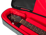 Gator Cases GT-ACOUSTIC-GRY Transit Series Acoustic Guitar Gig Bag with Light Grey Exterior by Gator Cases