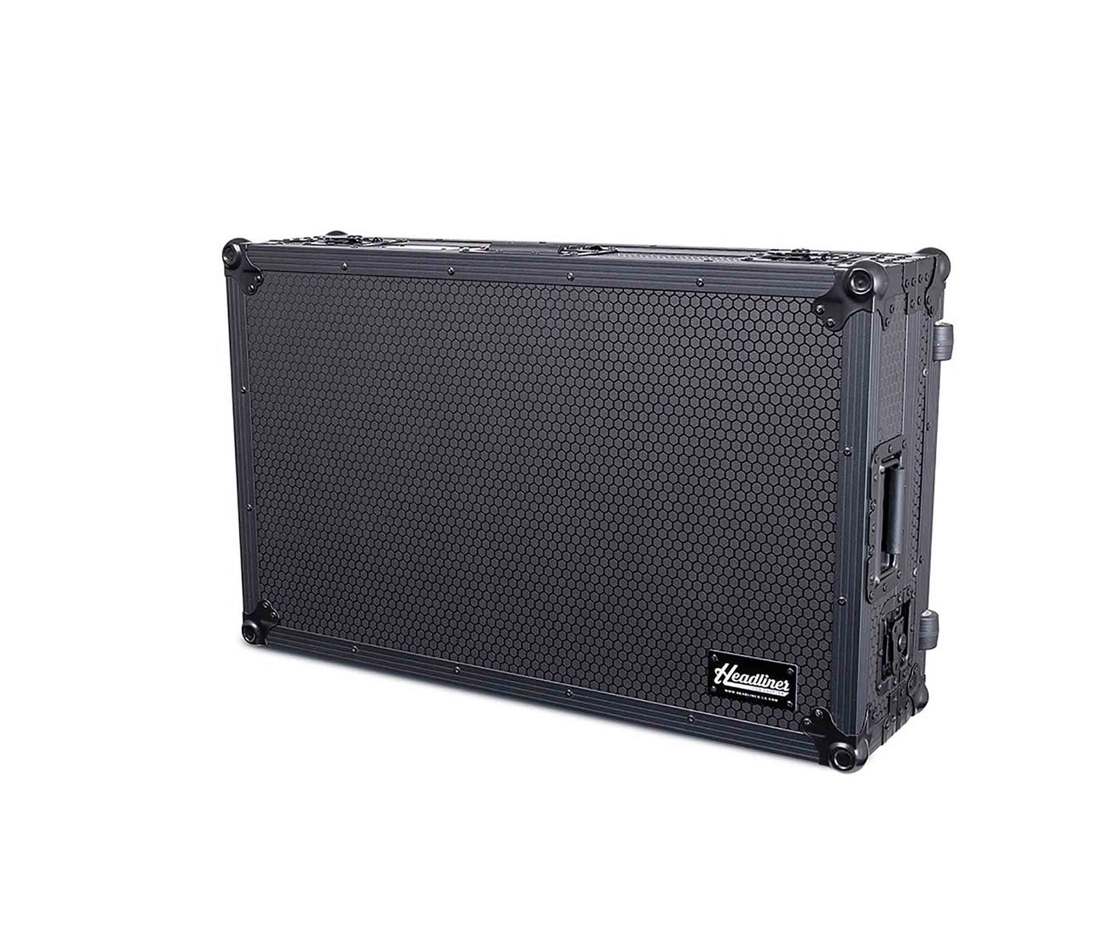 Headliner HL10021, Flight Case with Laptop Platform and Wheels for Pioneer DJ DDJ-REV7 - Pitch Black by Headliner