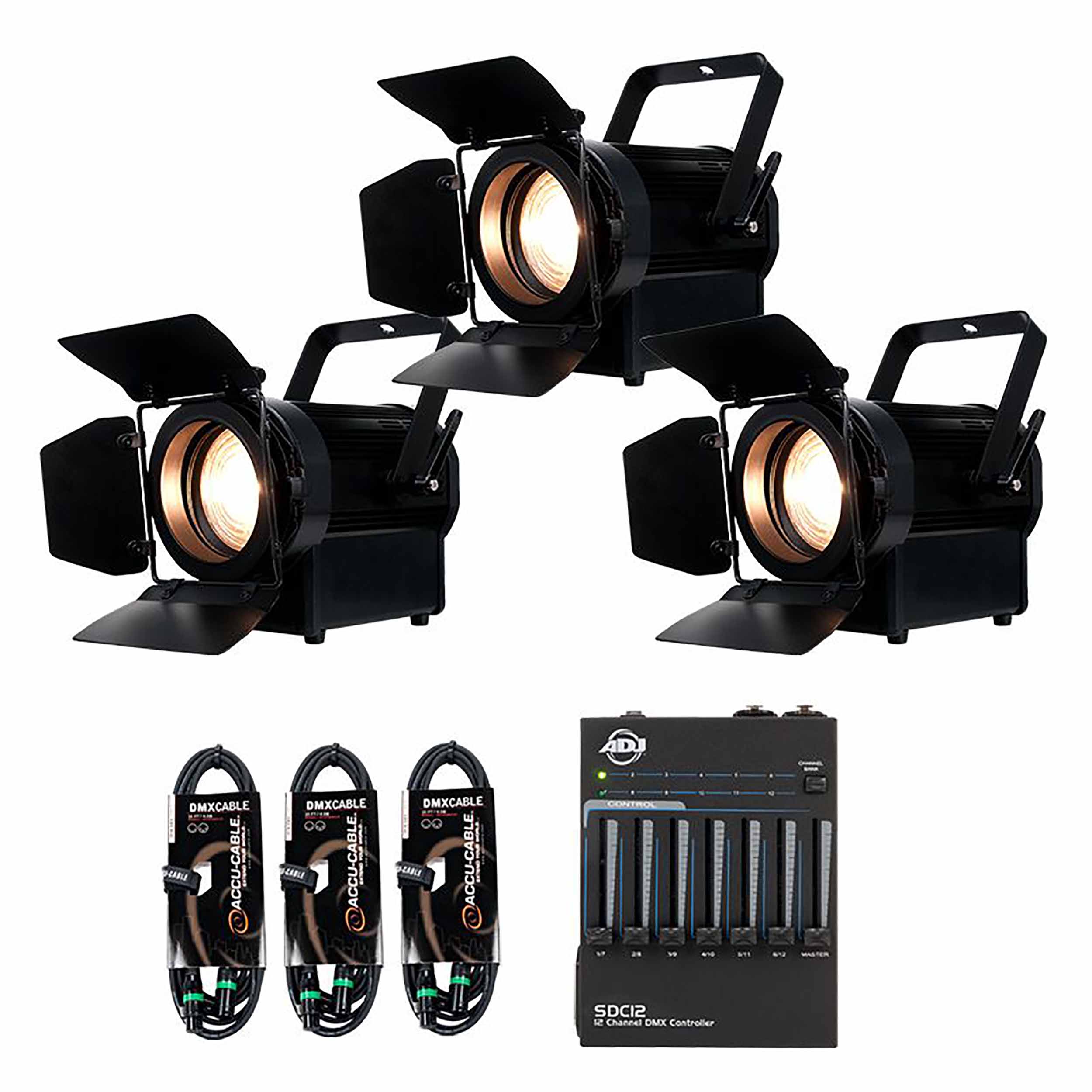 ADJ Presenter Basic Stream Pak II, Professional Lighting Kit by ADJ