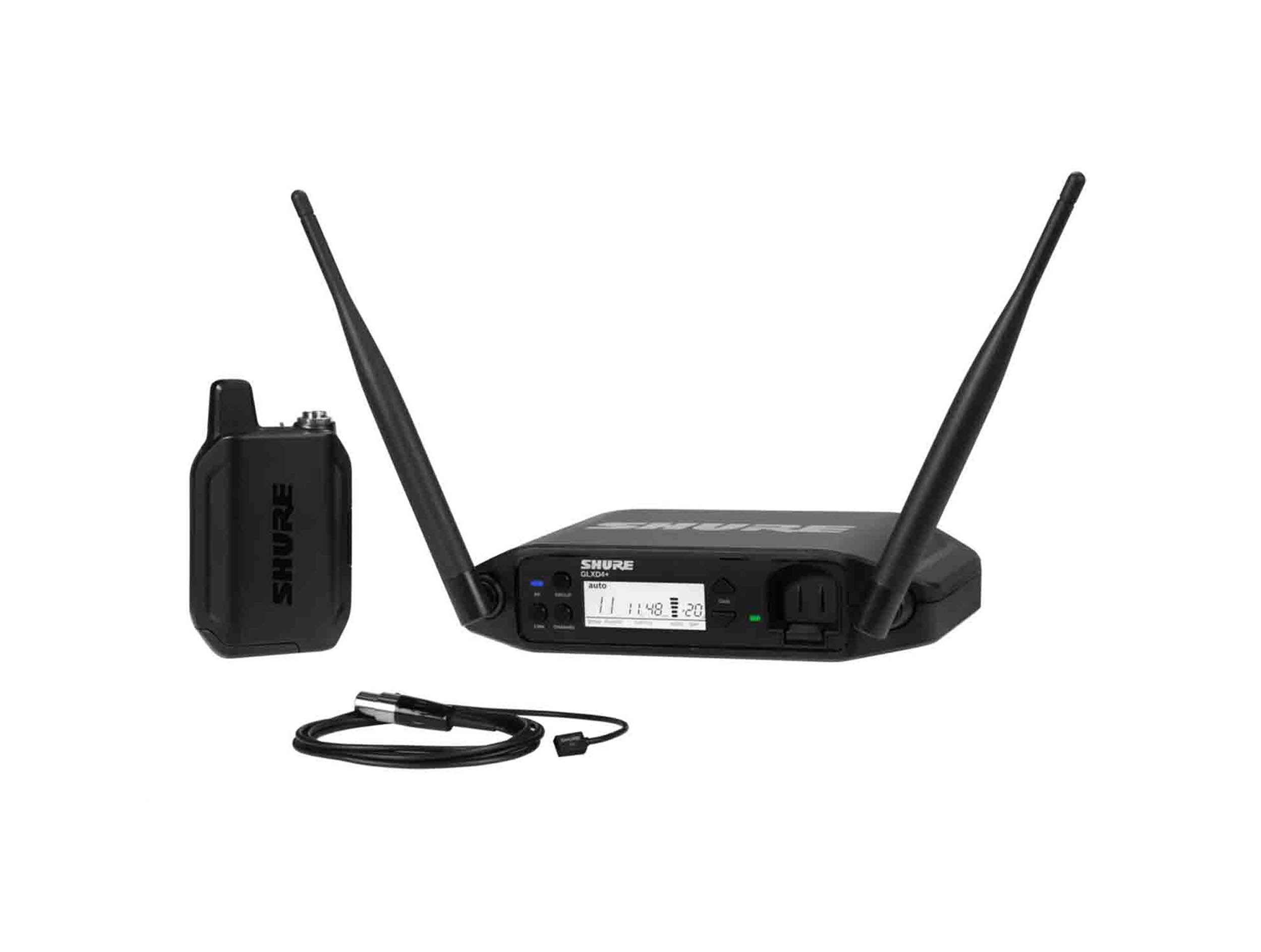 B-Stock: Shure GLXD14+/93-Z3 Digital Wireless Presenter System with WL93 Lavalier Microphone