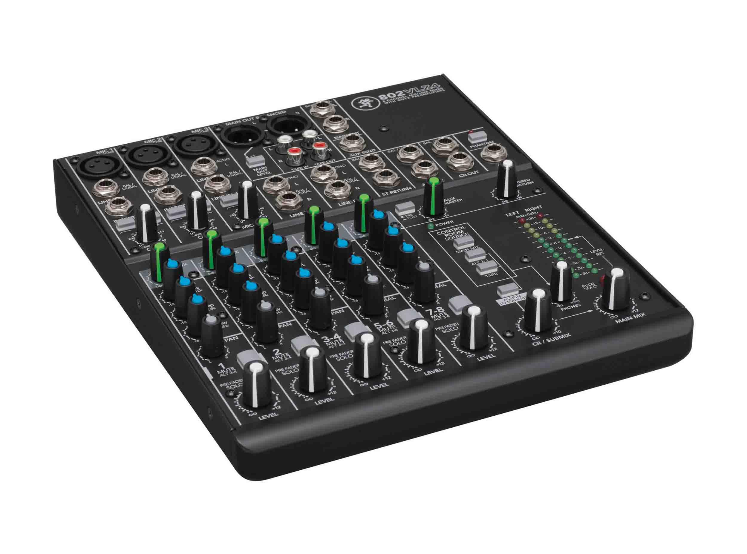 Mackie 802VLZ4 8-channel Ultra Compact Mixer by Mackie