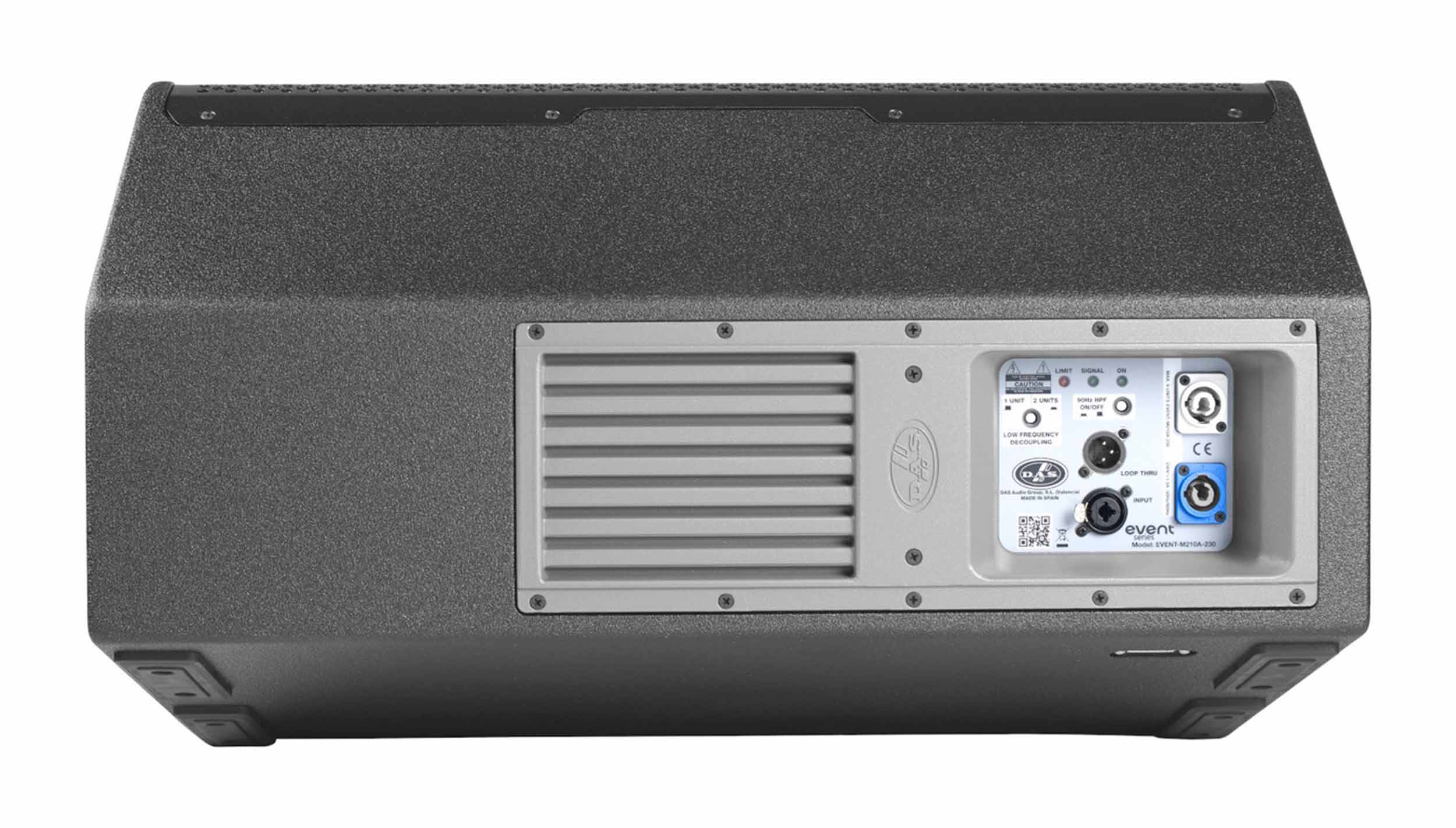 DAS Audio EVENT-M210A-115, Powered Full-Range 3-Way Stage Monitor - Black by DAS Audio