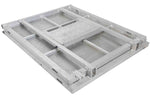 PROX XT-CSB4FT (4FT) Ventilated Aluminum Barricade Heavy-duty Crowd Control Barrier with Folding Base by ProX Cases