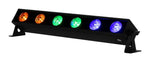 B-Stock: ADJ UBL6H, RGBAL+UV Linear Light Bar with Diffusion Filter - 6 LEDs by ADJ