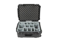 SKB Cases 3i-1914-8DT, iSeries Waterproof Case with Think Tank Dividers - Black by SKB Cases