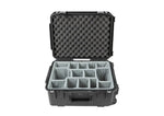 SKB Cases 3i-1914-8DT, iSeries Waterproof Case with Think Tank Dividers - Black by SKB Cases
