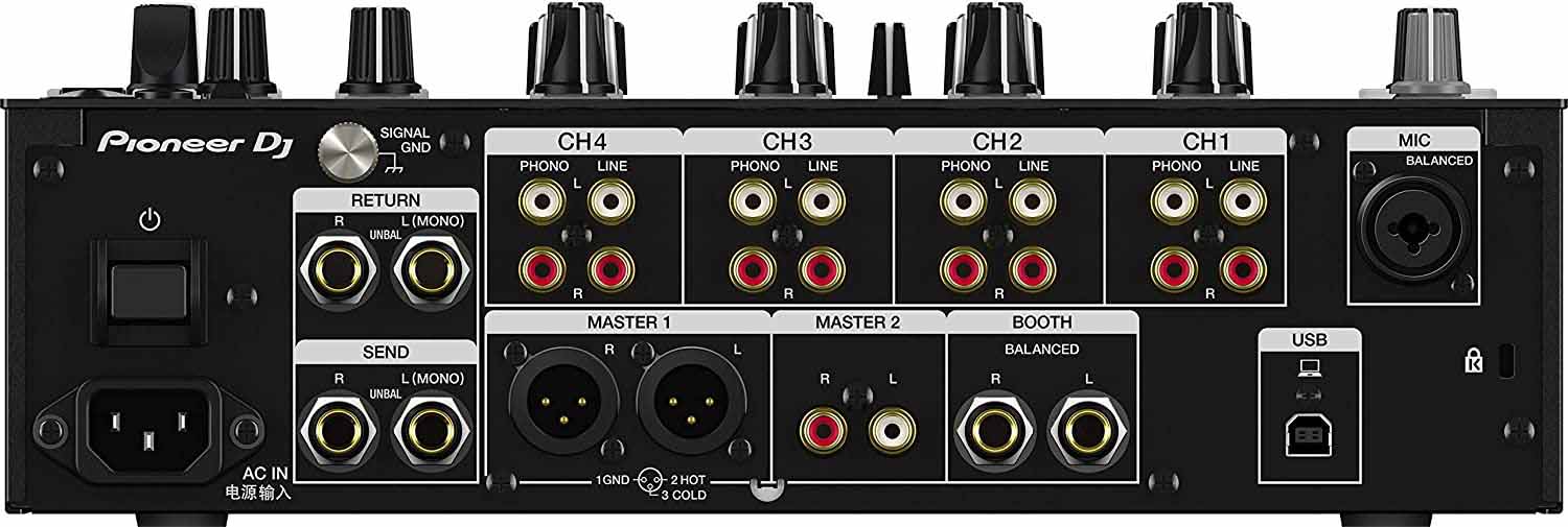 Pioneer DJ DJM-750MK2, 4-Channel Digital Performance DJ Mixer