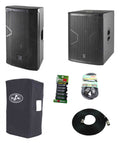 DAS Audio 412ACVRALTEA12718A 12-Inch Powered Speaker DJ Package with Subwoofer by DAS Audio