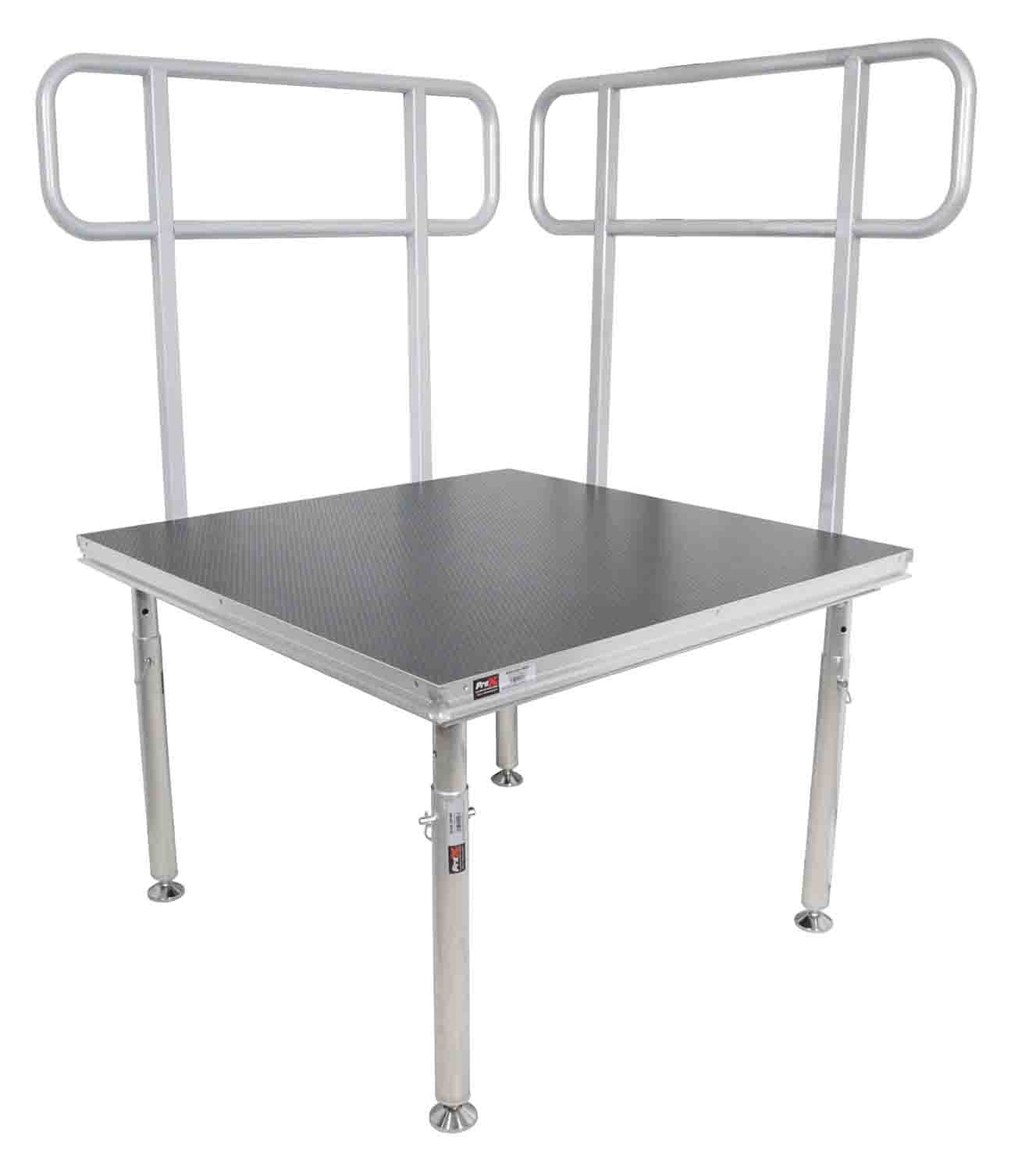 ProX XSQ-GR4FTPRO, 4 Ft Guardrail for StageQ and MK2 Stages by ProX Cases