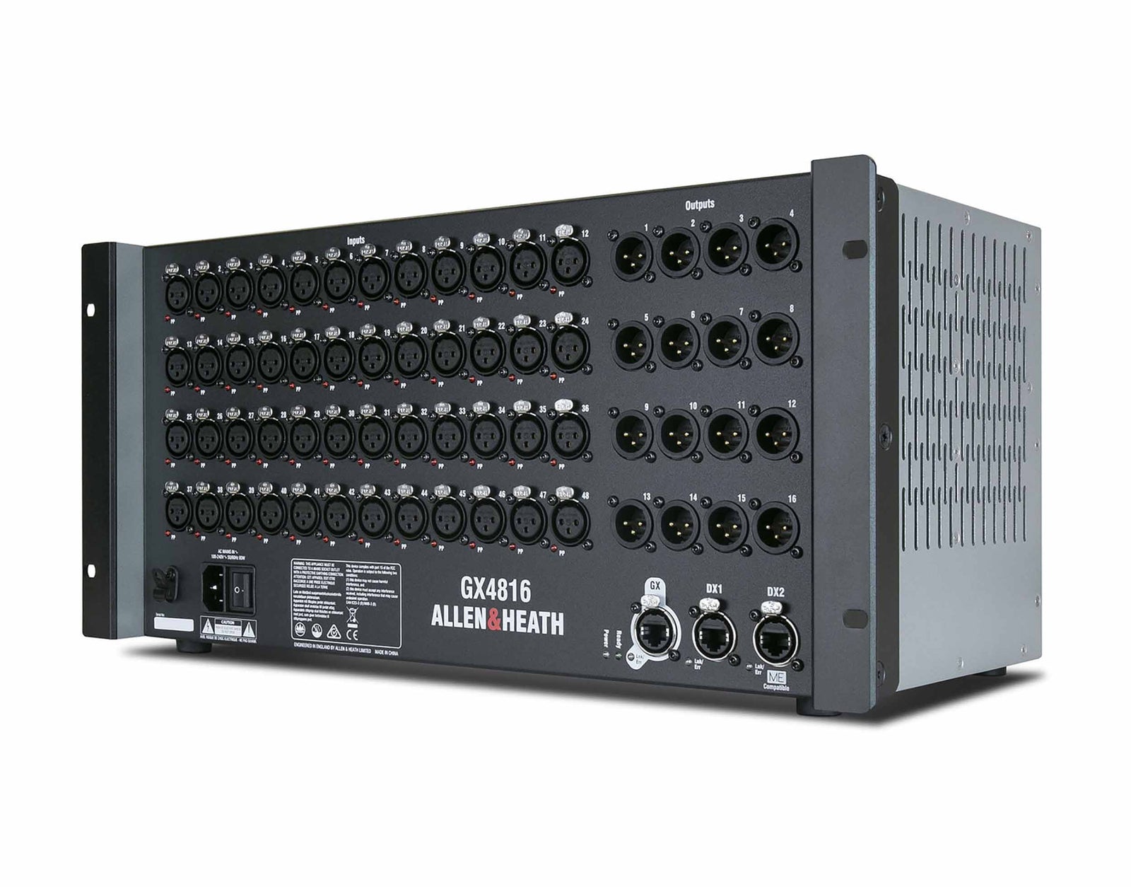 Allen & Heath GX4816, 48x16 Portable GX Expander with DX Sockets by ALLEN & HEATH