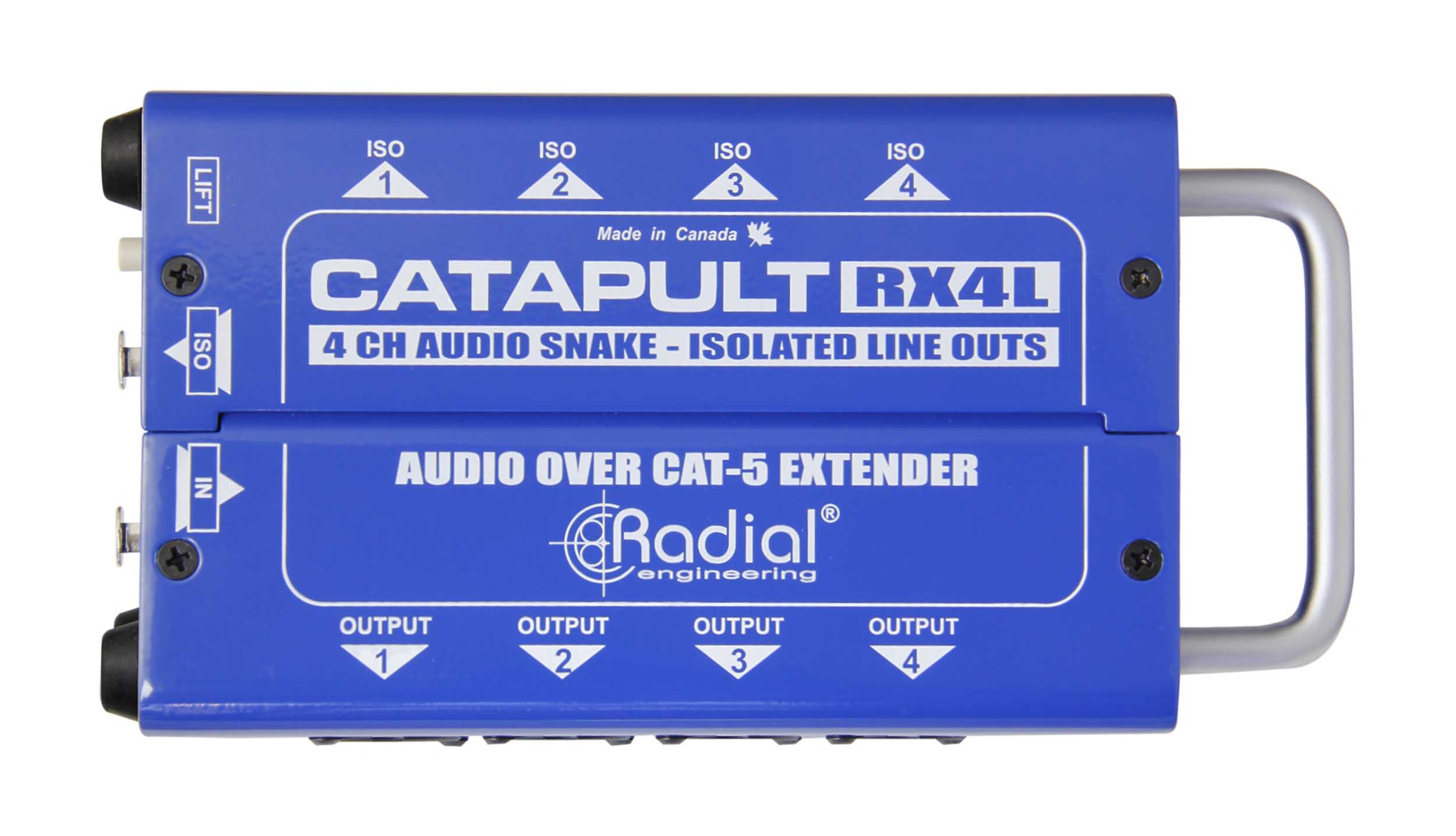 Radial Engineering Catapult 4-Channel Cat 5 Audio Snake - Receiver by Radial Engineering