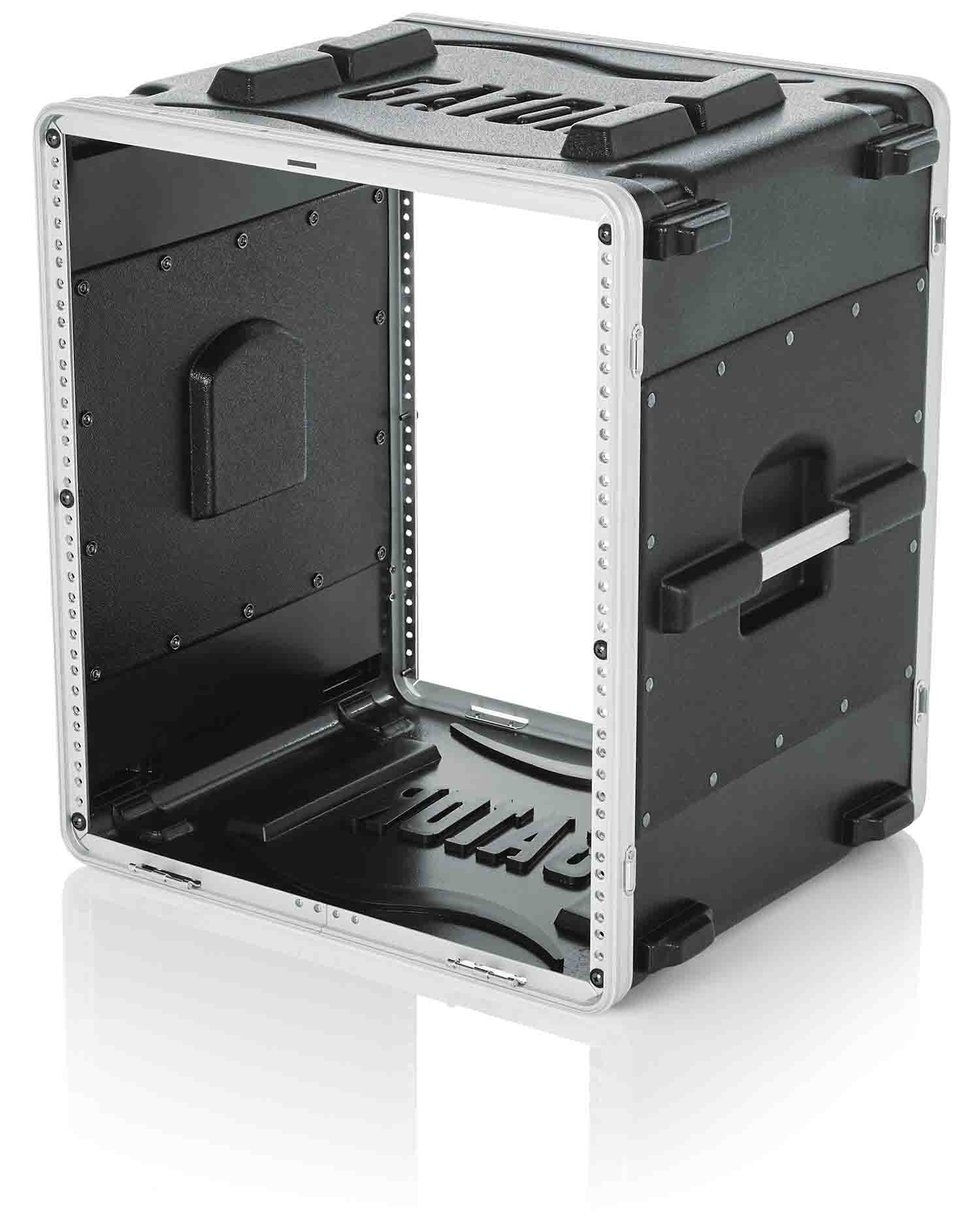 Gator Cases GR-12L Standard Molded 12U Audio Rack Case 19″ Deep by Gator Cases