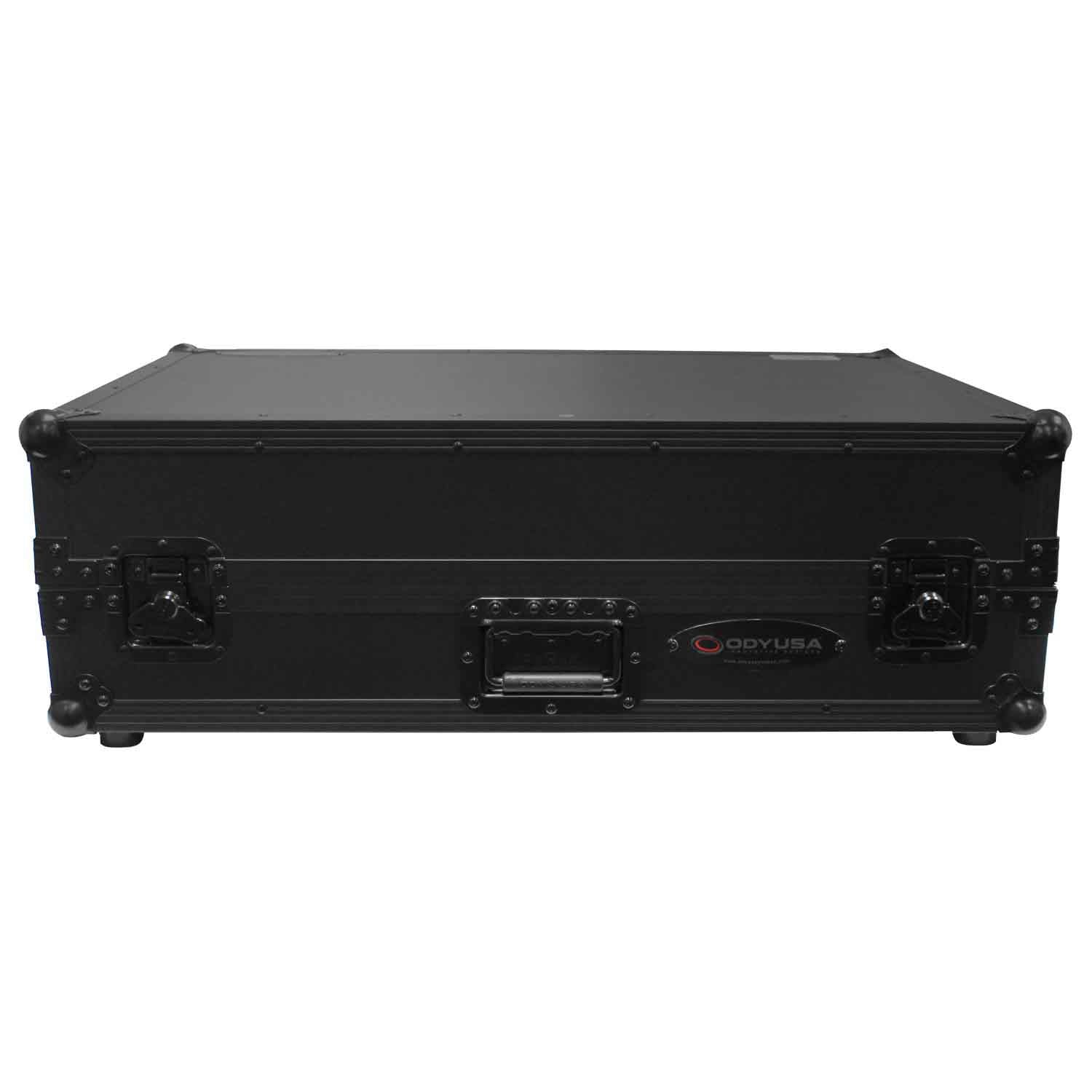 Odyssey FZGSMCX8000W2BL DJ Case for Denon MCX8000 DJ Controller With 2U Rack Space by Odyssey