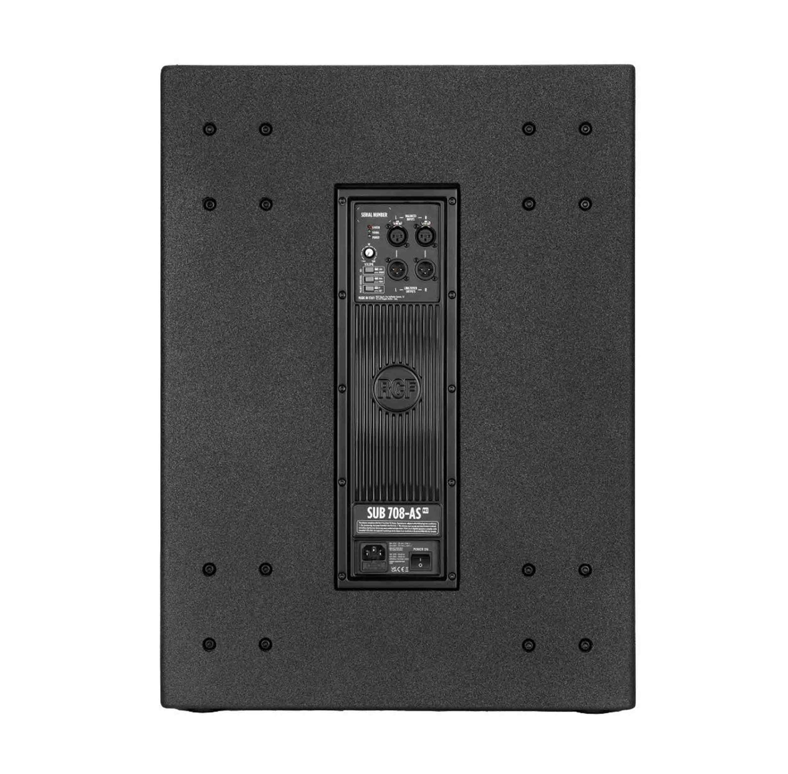 RCF SUB-708AS MK3 Active 18" Powered Subwoofer by RCF