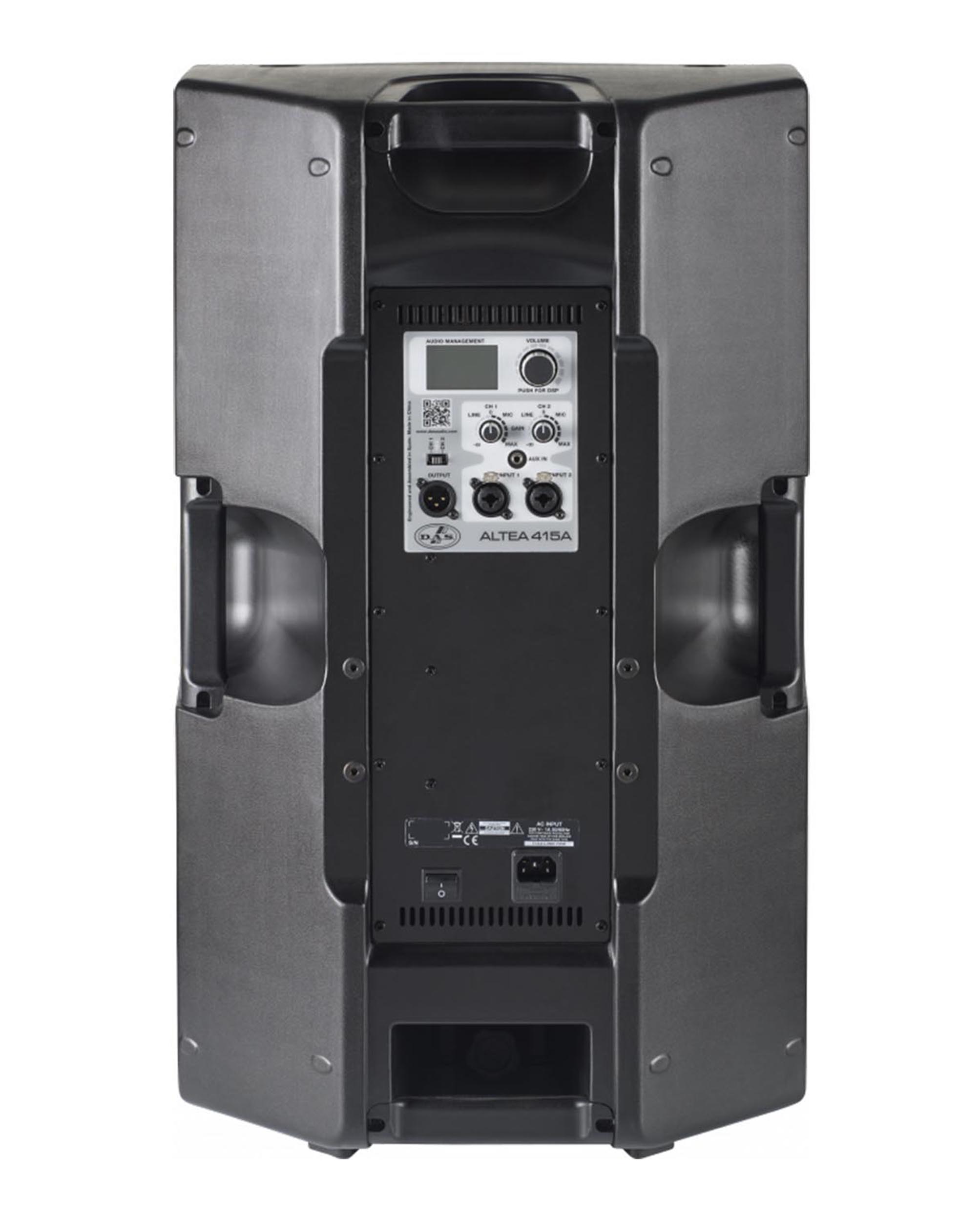 DAS Audio Altea 415A Powered Portable PA Speaker System - Black
