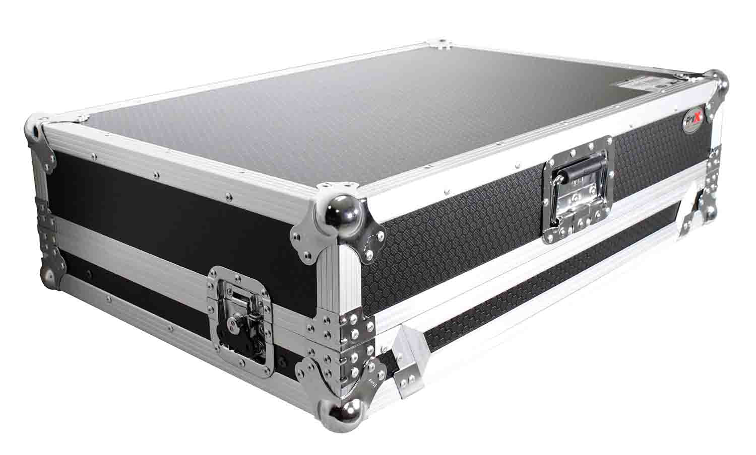 ProX XS-UXLTMK2 DJ Flight Road Case for Medium Size DJ Controllers with Sliding Laptop Shelf