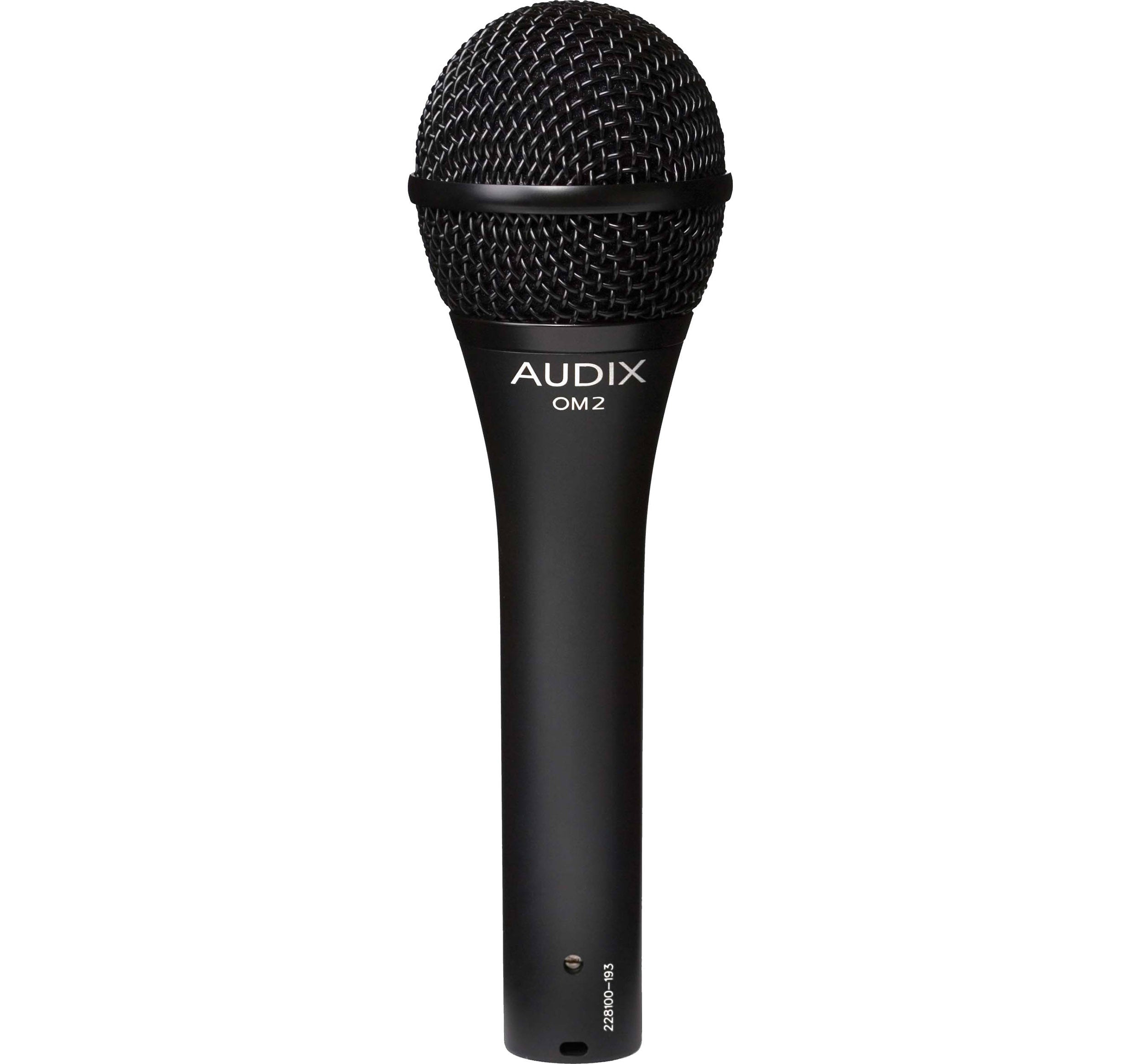 Audix OM2 Handheld Hypercardioid Dynamic Microphone by Audix