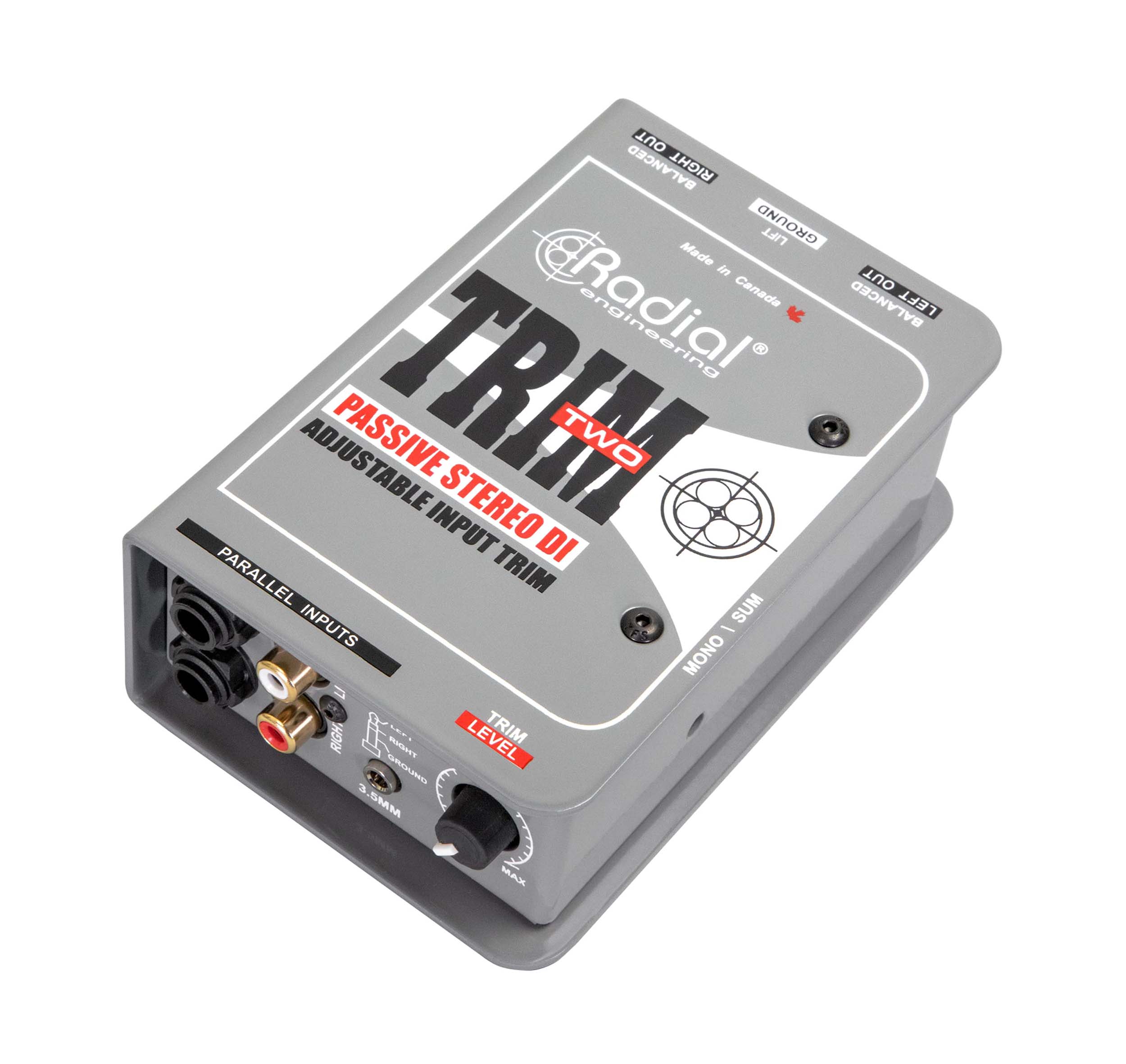 Radial Trim-Two 2-Channel Passive DI for with Level Control and Mono Merge by Radial Engineering
