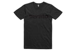 Serato Logo T-Shirt (Black Logo on Black Shirt), Men's by Serato
