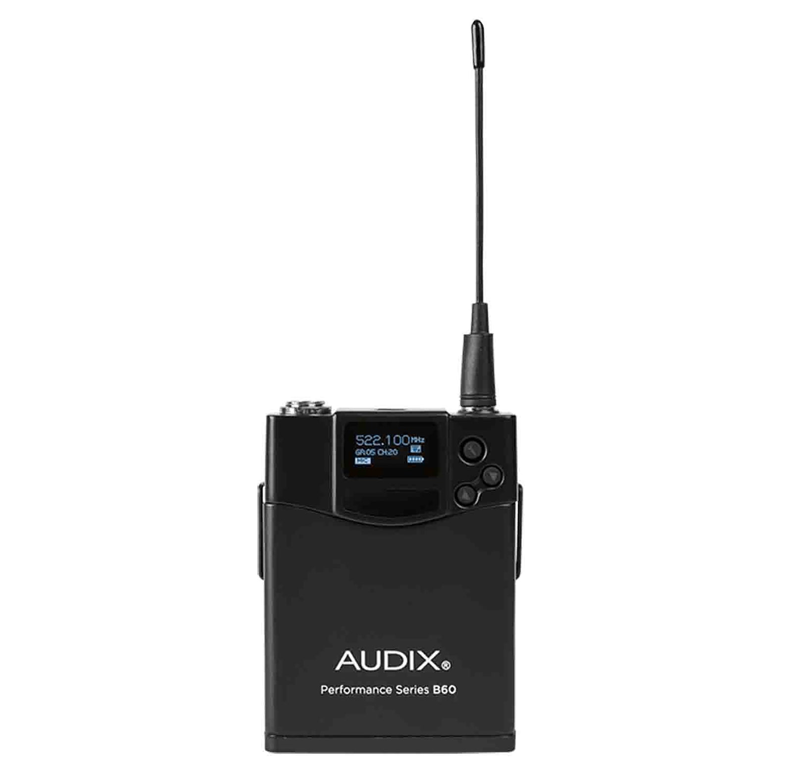 Audix B60 Wireless Microphone Bodypack Transmitter by Audix