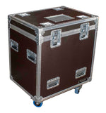 Odyssey OPT302236WBRN, Professional Brown Hex Board Utility Tour Trunk Case with Caster Wheels by Odyssey