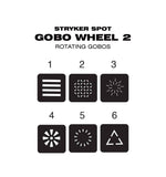 Eliminator Lighting Stryker Spot, 150W LED Spot Moving Head Luminaire by Eliminator Lighting