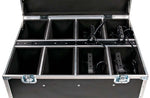 ADJ Wi Flight Case, Road Case for 8 WiFLY LED Pars with Charging Power Plugs by ADJ