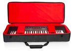 Gator Cases GTK61SL-BLK Transit Series Protective Gig Bag for 61-Note Slim Keyboards by Gator Cases