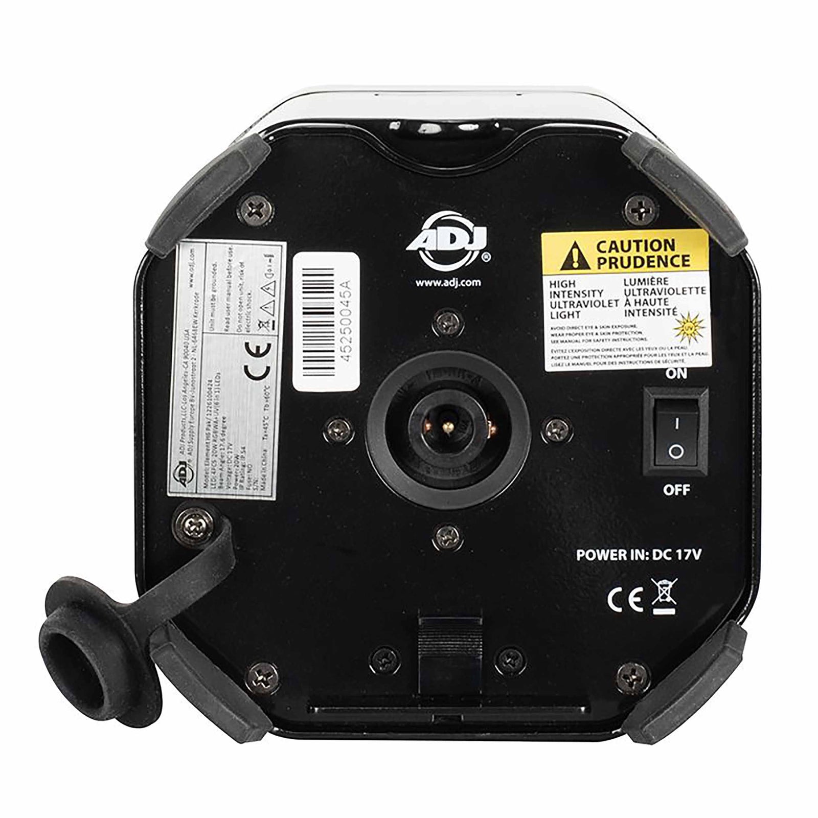ADJ Element H6, Event Up Lighting System With (6) IP54-Rated Black Fixtures and Charging Flight Case by ADJ