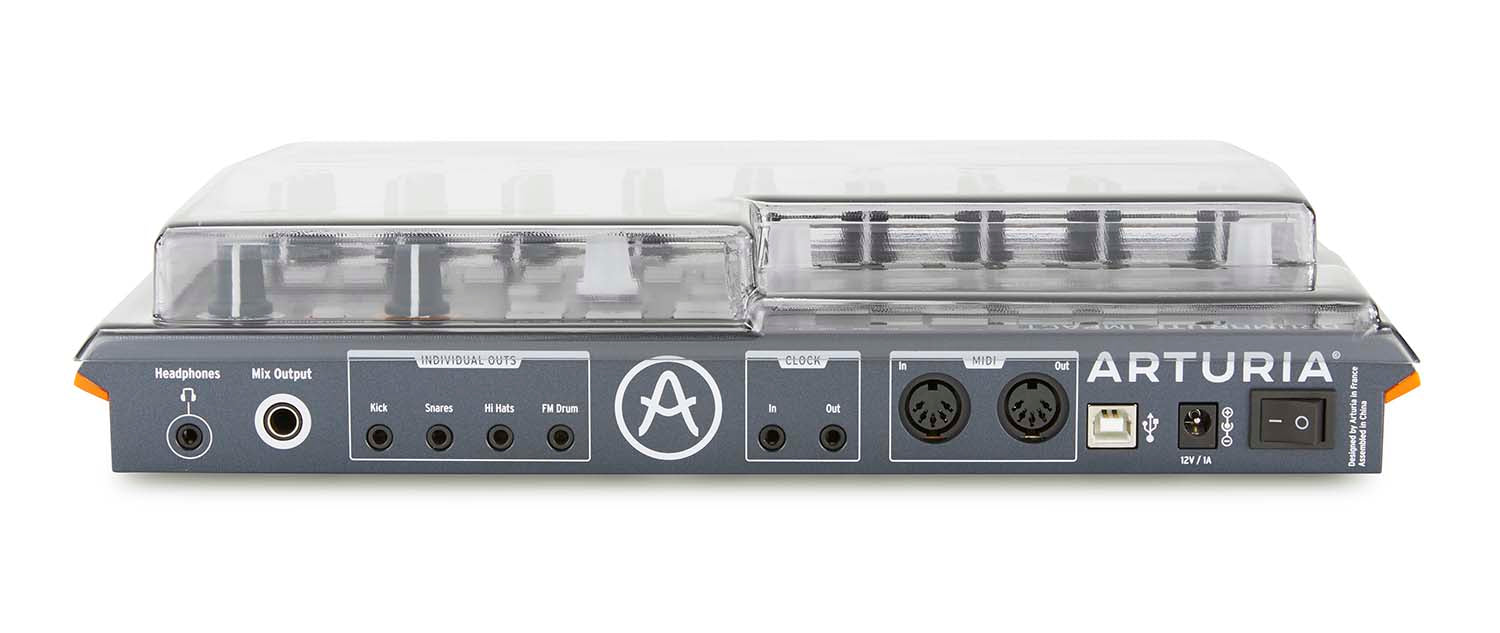 Arturia DrumBrute Impact Synthesizer DJ Package with Decksaver Protective Cover by Arturia