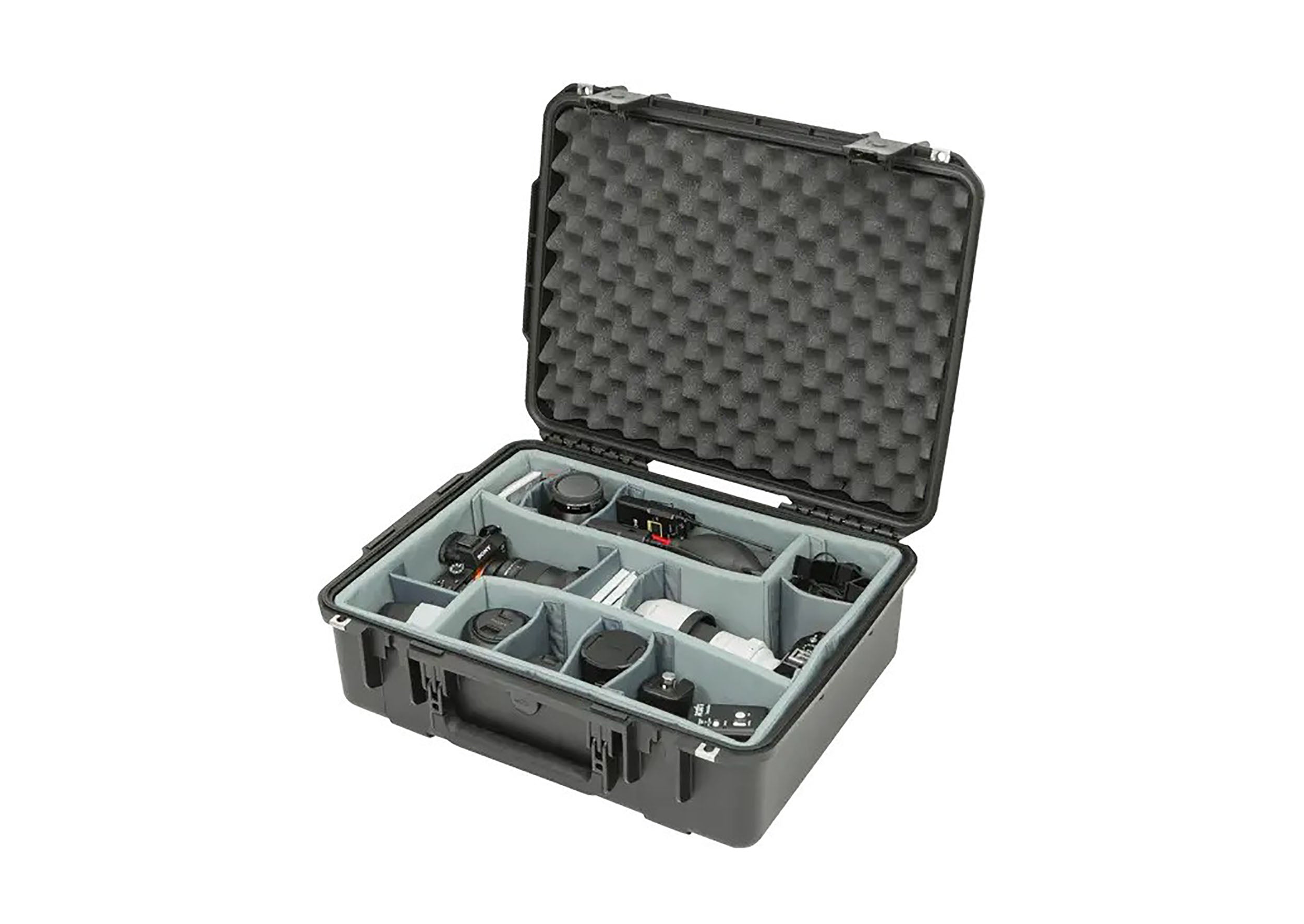 SKB Cases 3i-2015-7DL, iSeries Case with Think Tank Photo Dividers and Lid Organizer - Black by SKB Cases
