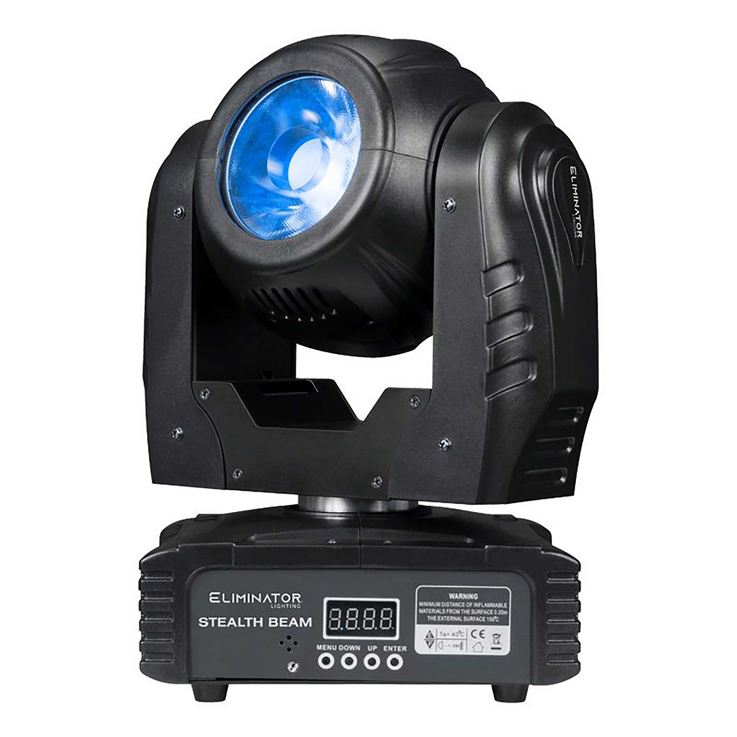 Eliminator Lighting Stealth Beam 60W LED Beam Moving Head by Eliminator Lighting