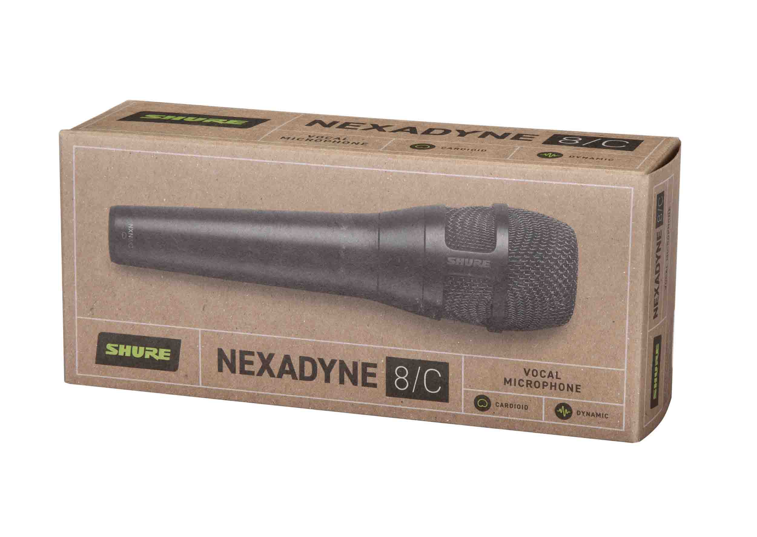 Shure Nexadyne Dynamic Vocal Microphone - Black by Shure