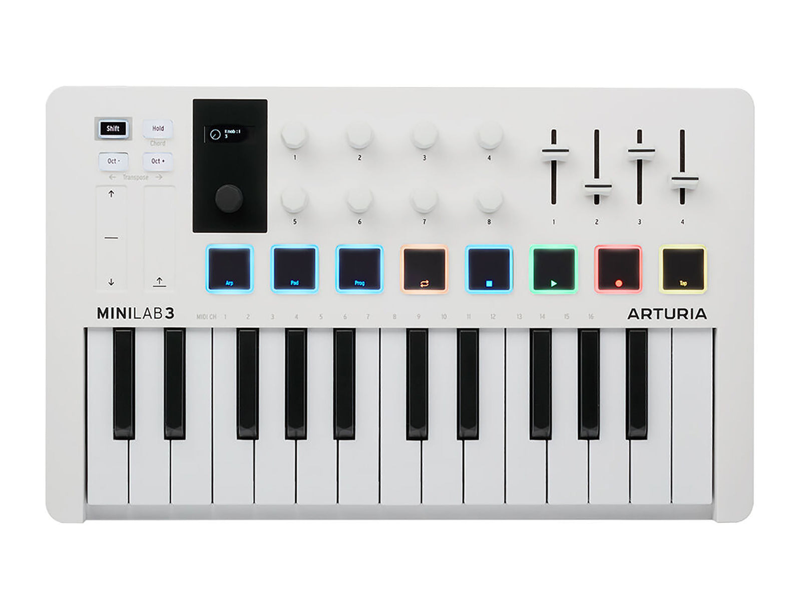 Arturia MiniLab 3 Analog Lab Lite UVI Grand and Ableton Lite by Arturia