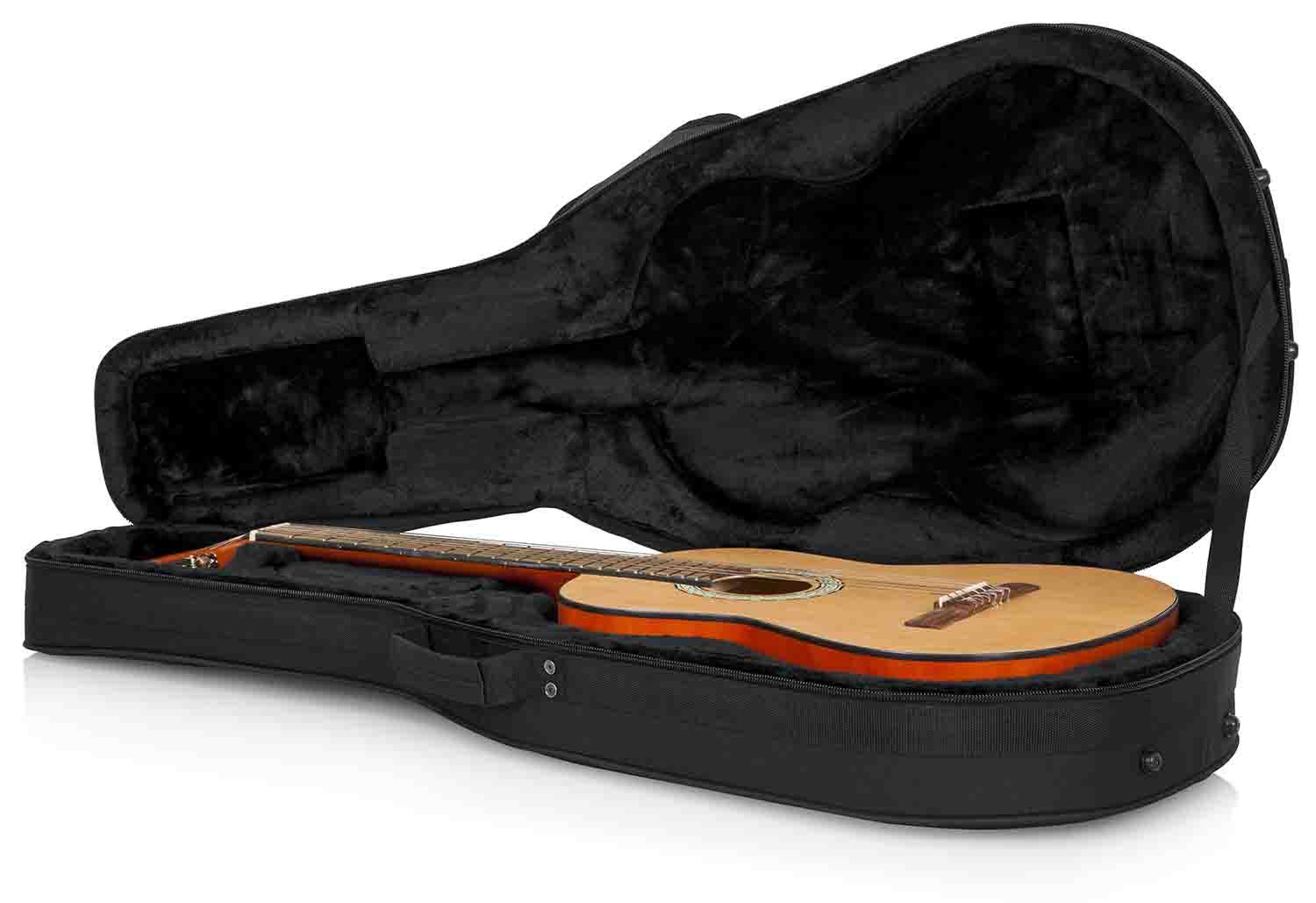 Gator Cases GL-CLASSIC Rigid EPS Polyfoam Lightweight Guitar Case for Classical Guitars by Gator Cases