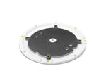 Gravity GSSPWBSET1W, Speaker Stand With Base And Weight Plate Made Of Cast Iron White by Gravity