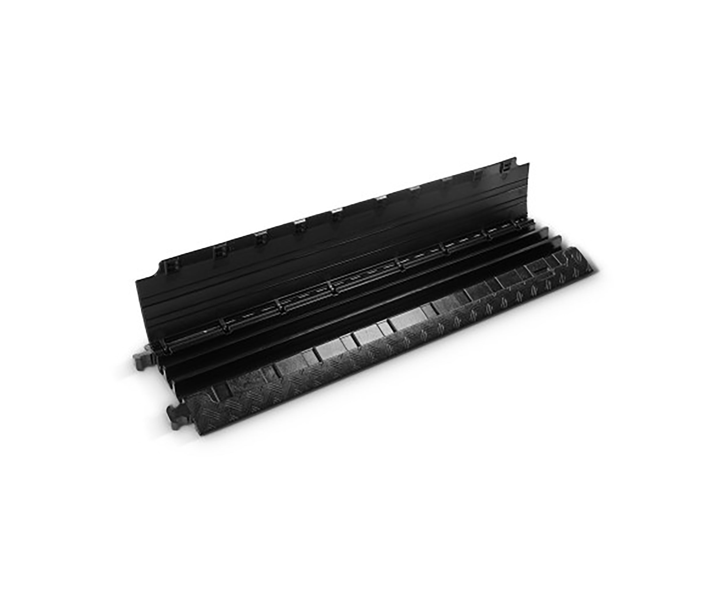 Defender 85200BLK, Medium Duty 3 Channels Cable Protector - Black by Defender