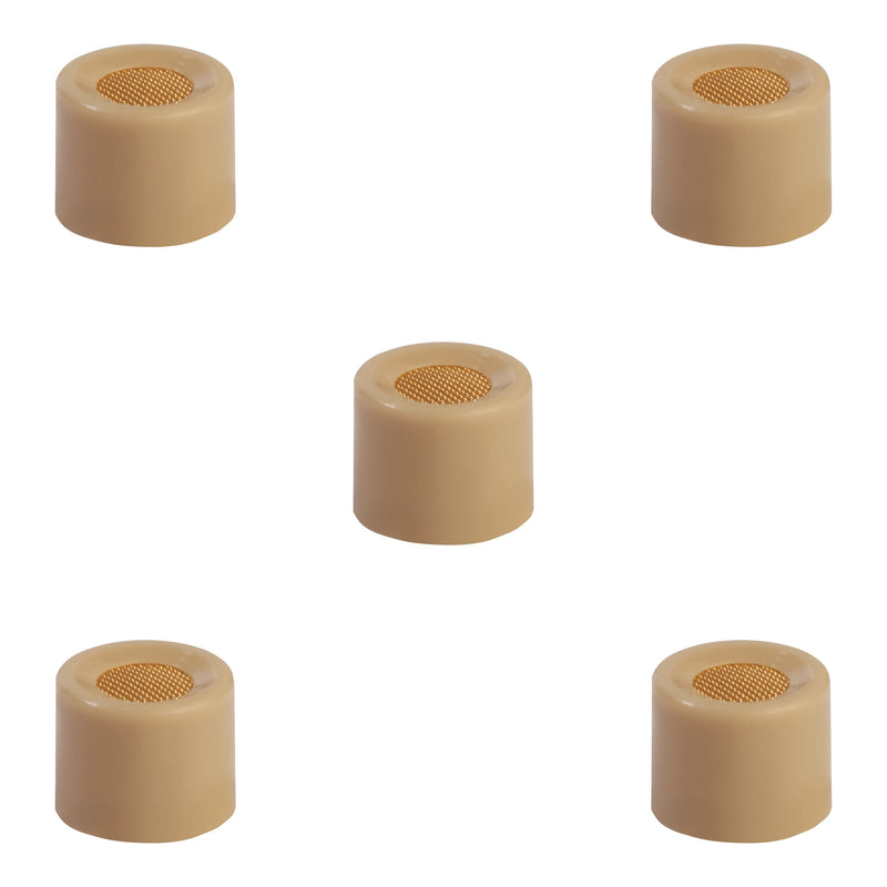 Shure RPM214, Tan Mid Boost EQ Caps - 5 Pack by Shure