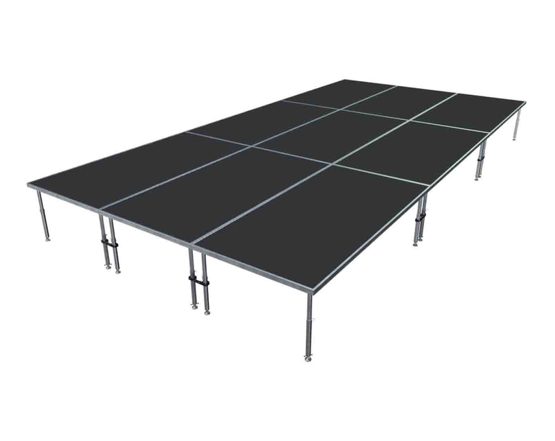 ProX XSQ-12X24PKG48 StageQ 9-Stage Package - 12Ft X 24Ft by ProX Cases