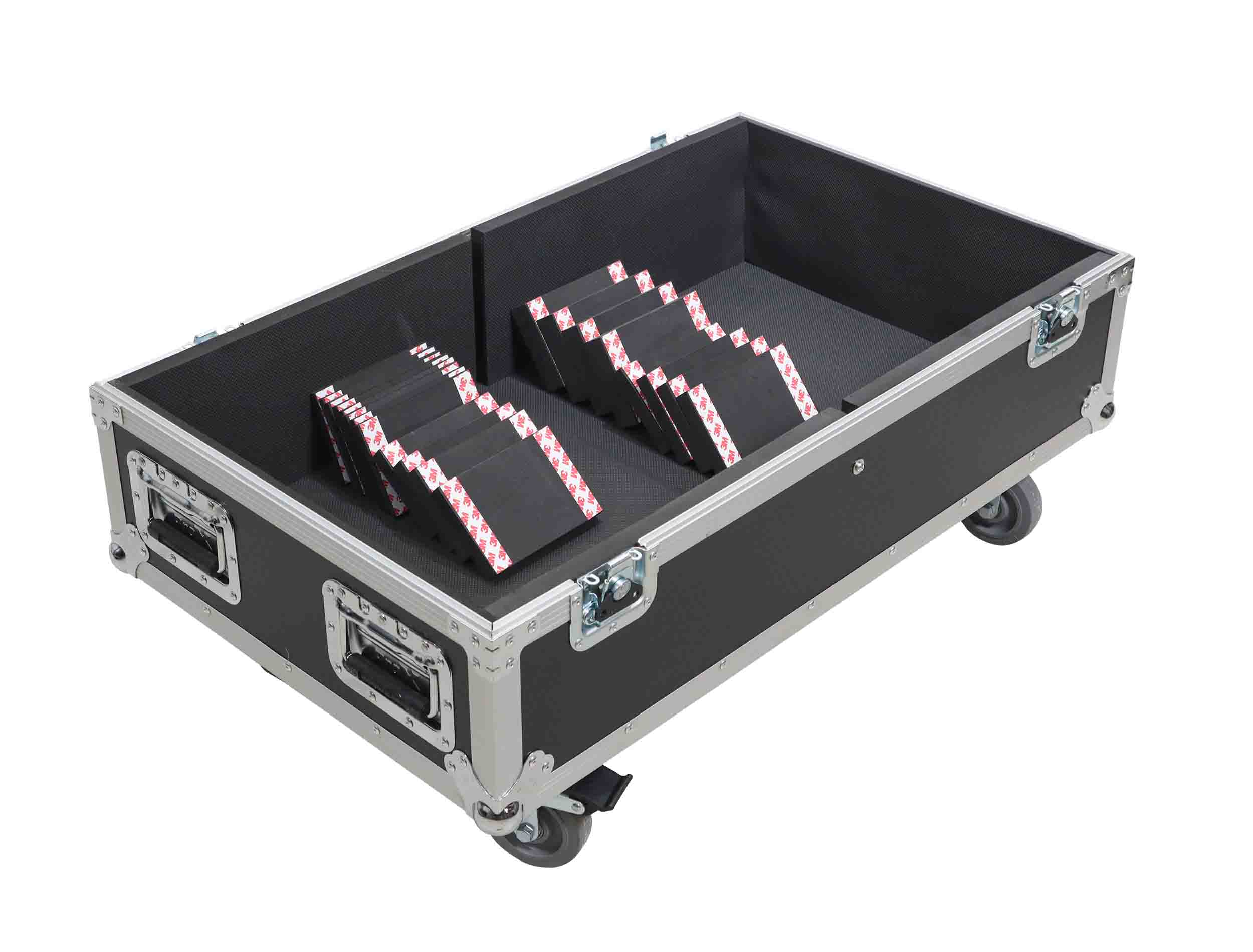 ProX XS-SP2X441917W, Universal ATA Dual Speaker Flight Case for 2x QSC KW153 RCF TTL6-A and Similar Sizes by ProX Cases