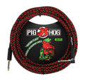 Pig Hog PCH20PLR "Tartan Plaid" Right Angle Instrument Cable - 20ft by PigHog