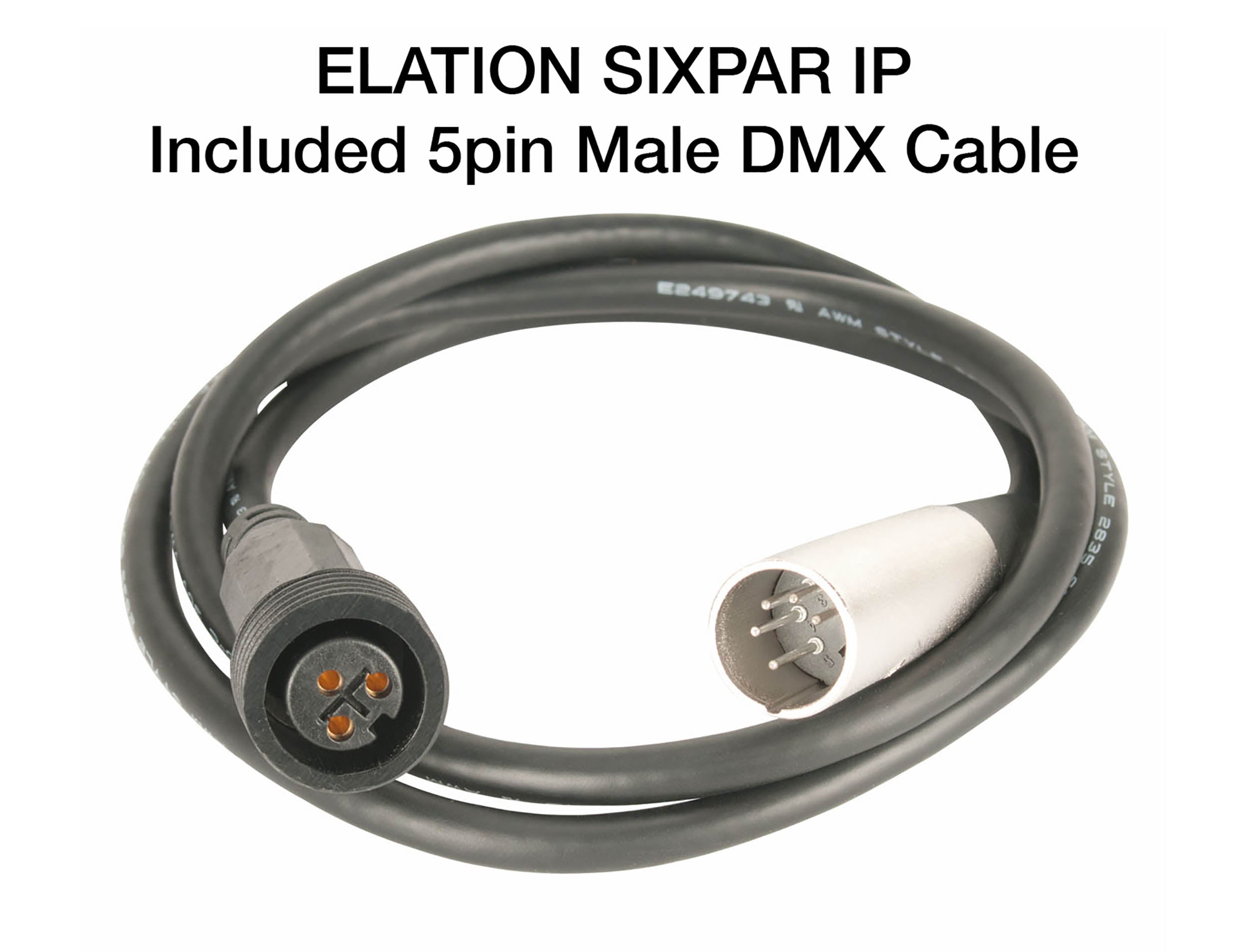 Elation SIXPAR 300IP, 18 x 12-Watt RGBAW+UV LED IP65 Par