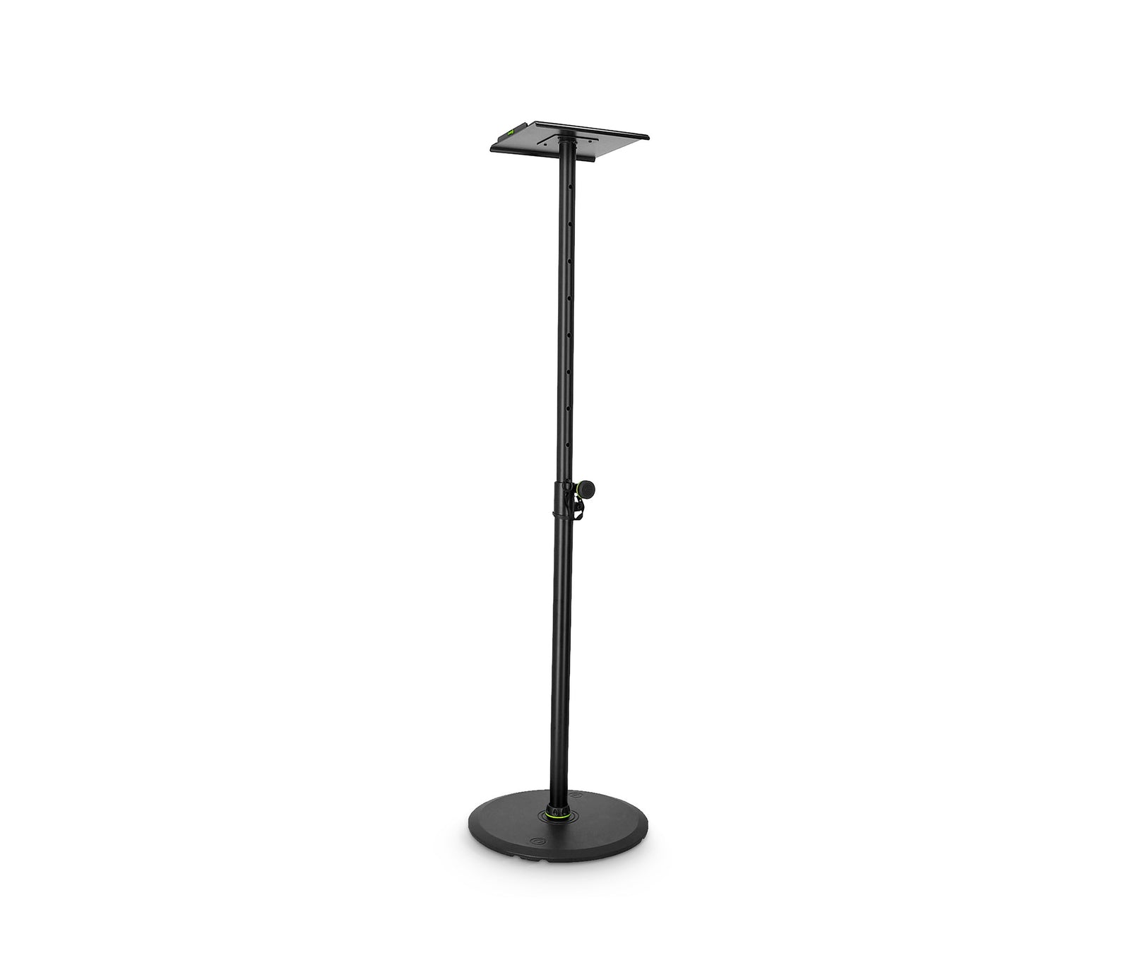 Gravity SP 3202 LR B, Studio Monitor Speaker Stand with Large Round Base by Gravity