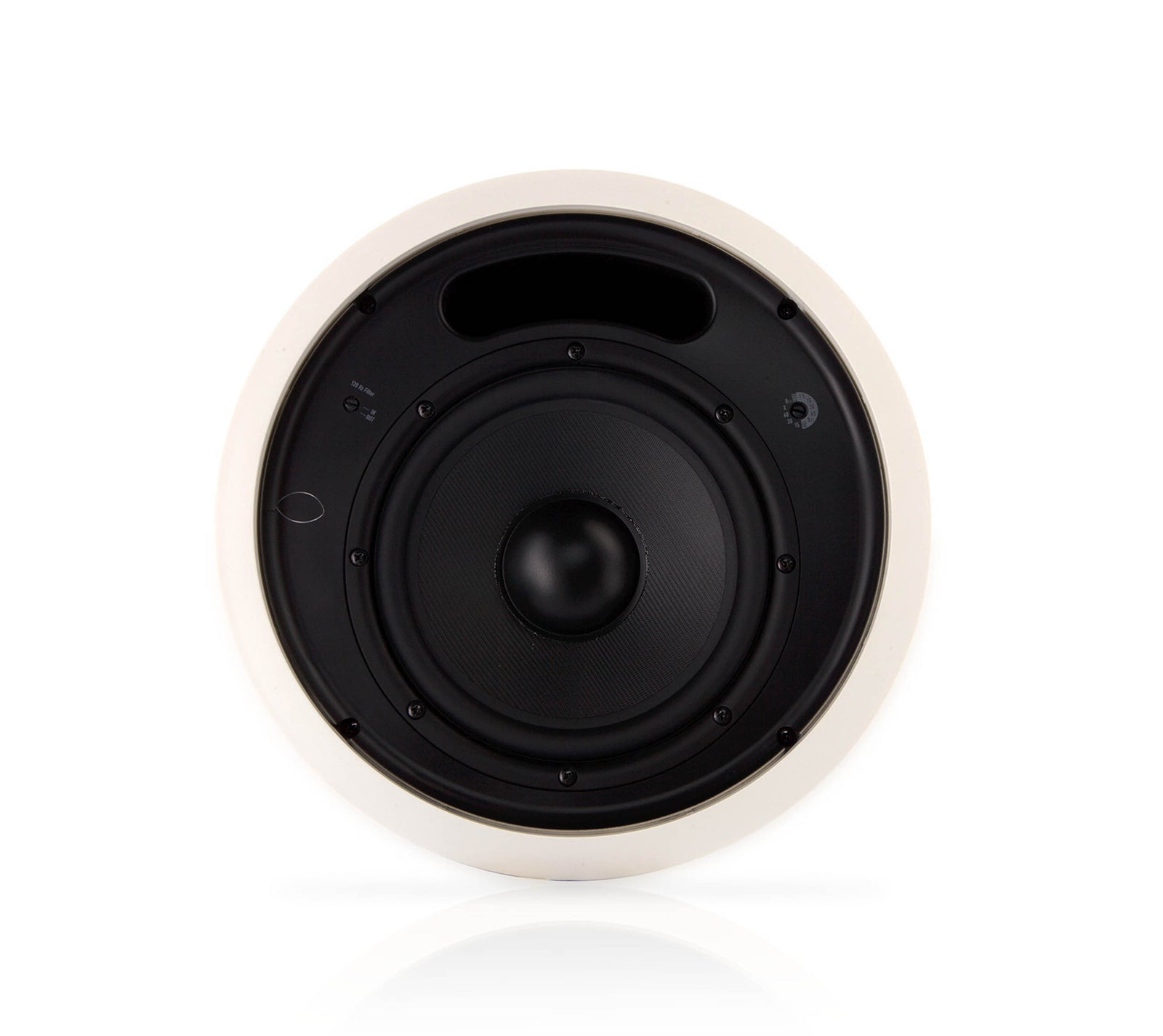 QSC AD-C81TW-WH Ceiling Mount Subwoofer System - White by QSC