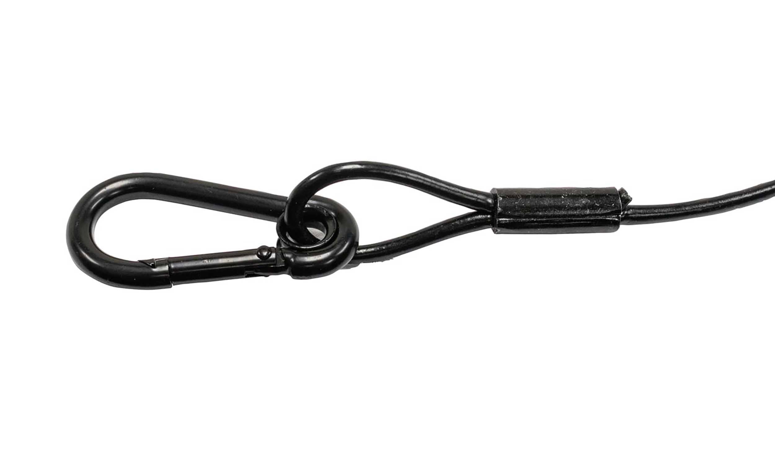 Odyssey LASC303B, 30″ Long 3 mm Thick Safety Cable - Black