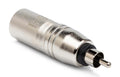 Hosa GXR-135, XLR Male to RCA Male Adapter by Hosa
