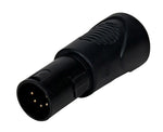 ADJ ACRJ455PM, Pro Grade RJ45 to 5pin XLR, DMX Adapter by ADJ