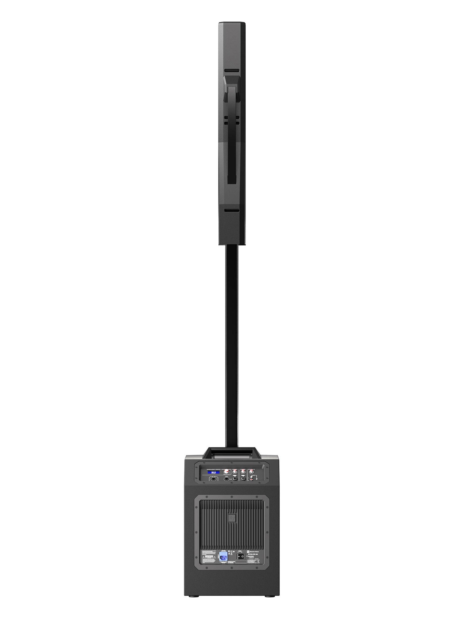 Electro-Voice Evolve 50 Column Speaker Array DJ Package with Subwoofer - Black by Electro-Voice